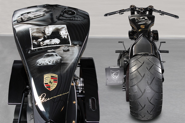 Porsche Custombike von Wolf