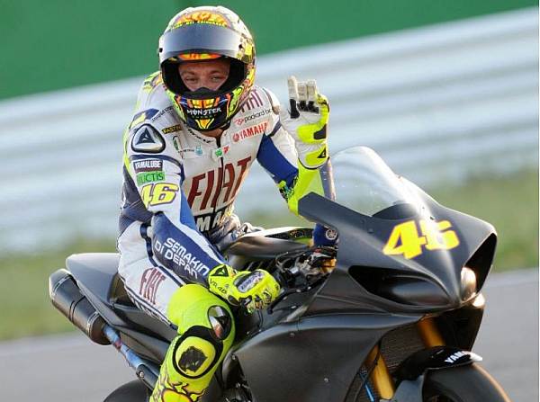 Valentino Rossi auf SBK Yamaha