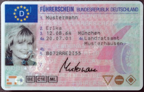 Führerschein - Mustermann