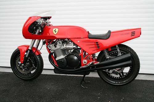 David Kay Ferrari Motorrad