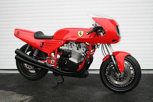 David Kay Ferrari Motorrad