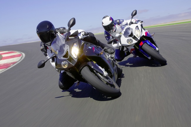 BMW S1000RR on Track