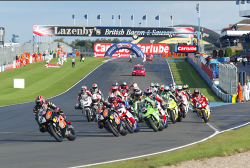 WSBk in Donington Park