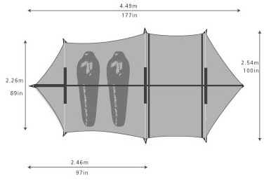 Nomad Tenere Expiditionszelt