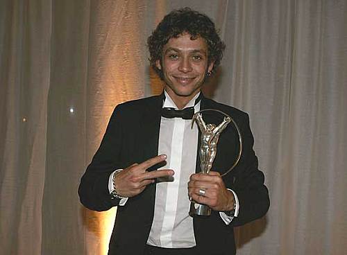 Valentino Rossi erhielt 2006 den Laureus World Sport Award