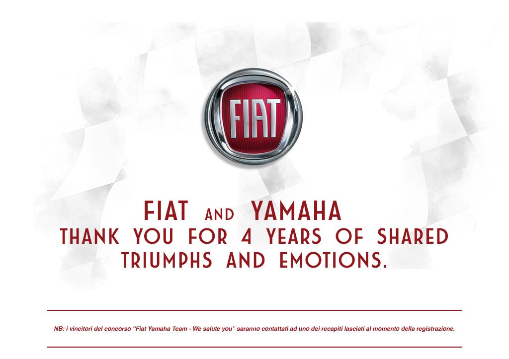 2011 Fiat beendet Kooperation mit Yamaha MotoGP