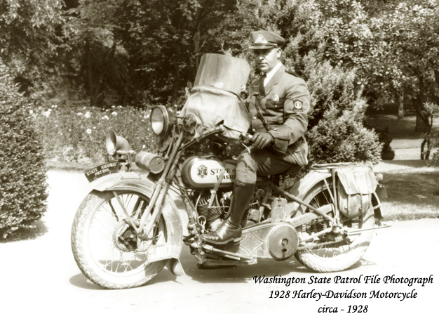 1928 Washington State Patrol Harley Davidson