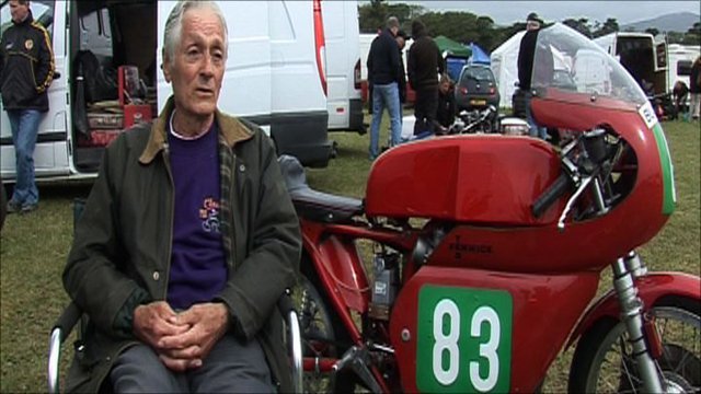 Ted Fenwick 83 Jahre auf Isle of Man