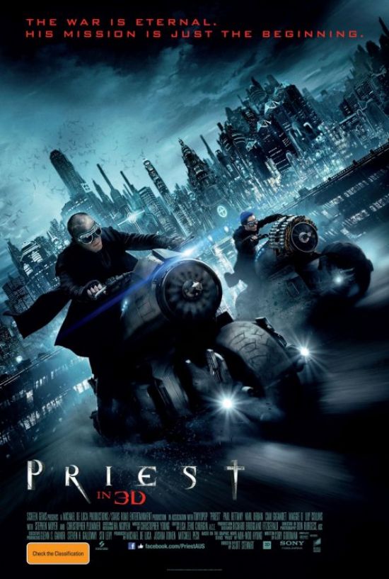 Suzuki Gladius als Jetbike im Film Priest