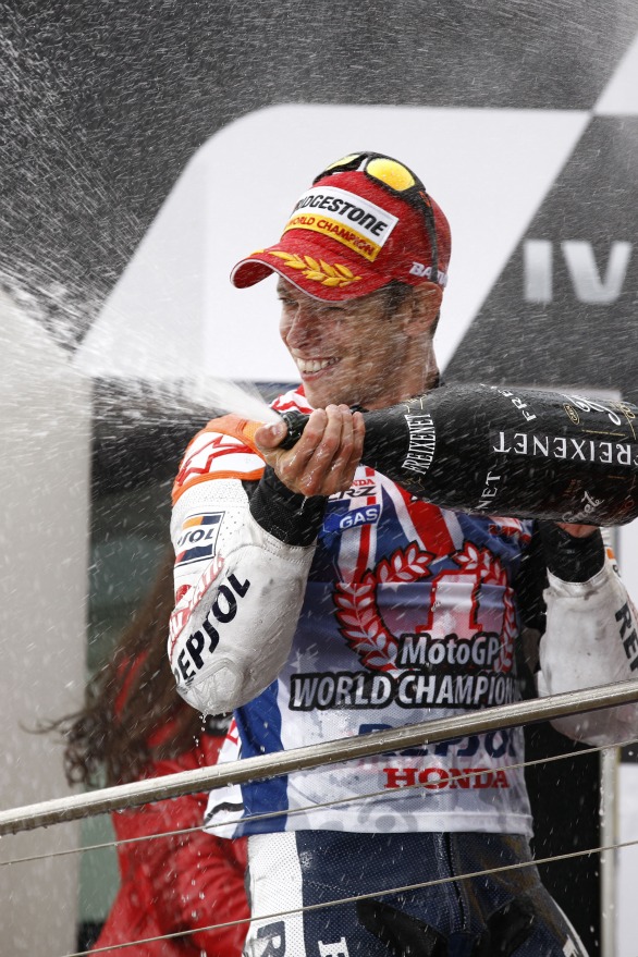 Casey Stoner ist MotoGP WM 2011