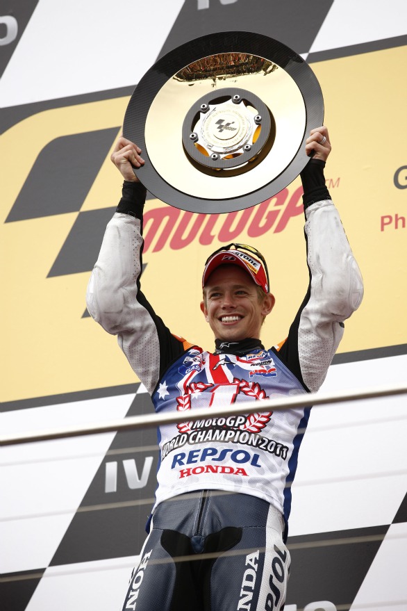 Casey Stoner ist MotoGP WM 2011