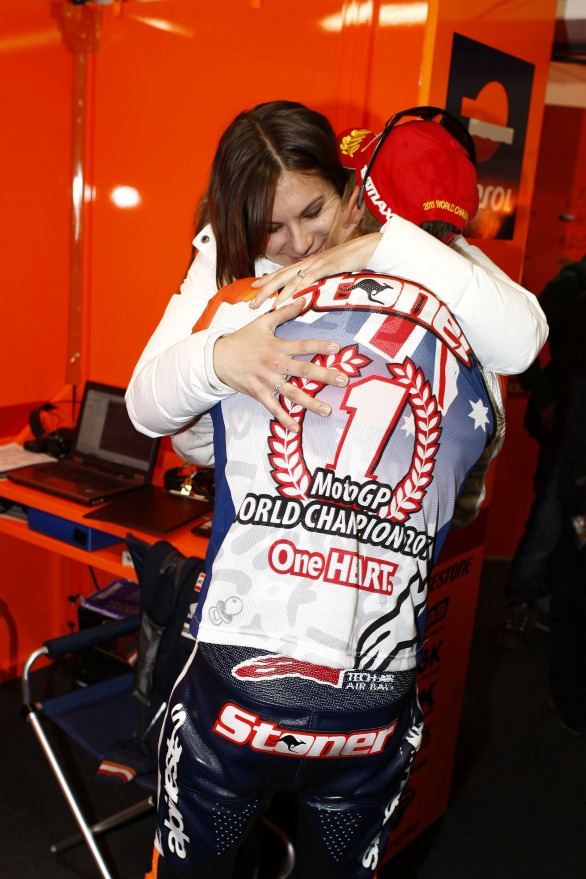 Casey Stoner ist MotoGP WM 2011