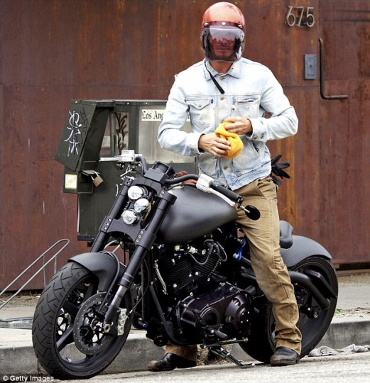 David Beckham auf Confederate Hellcat Combat