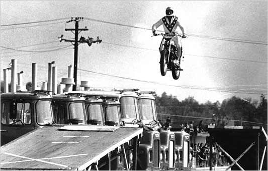 1974 Evel Knievel Wheelie