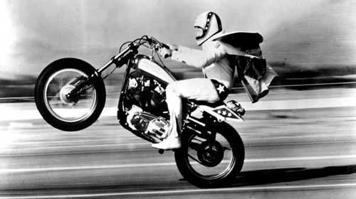 Evel Knievel Wheelie