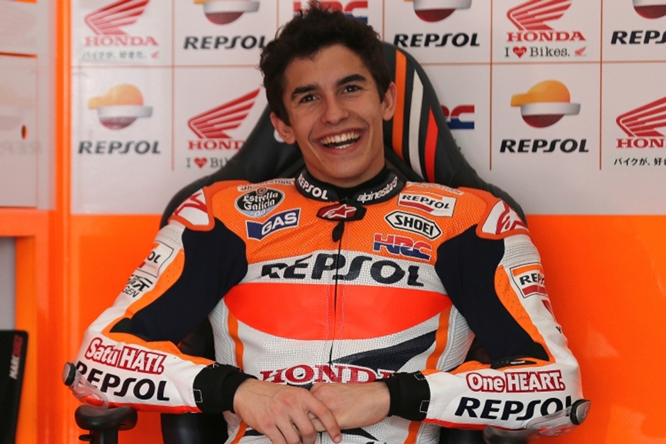 2014 Marc Marquez bei Sepang Test