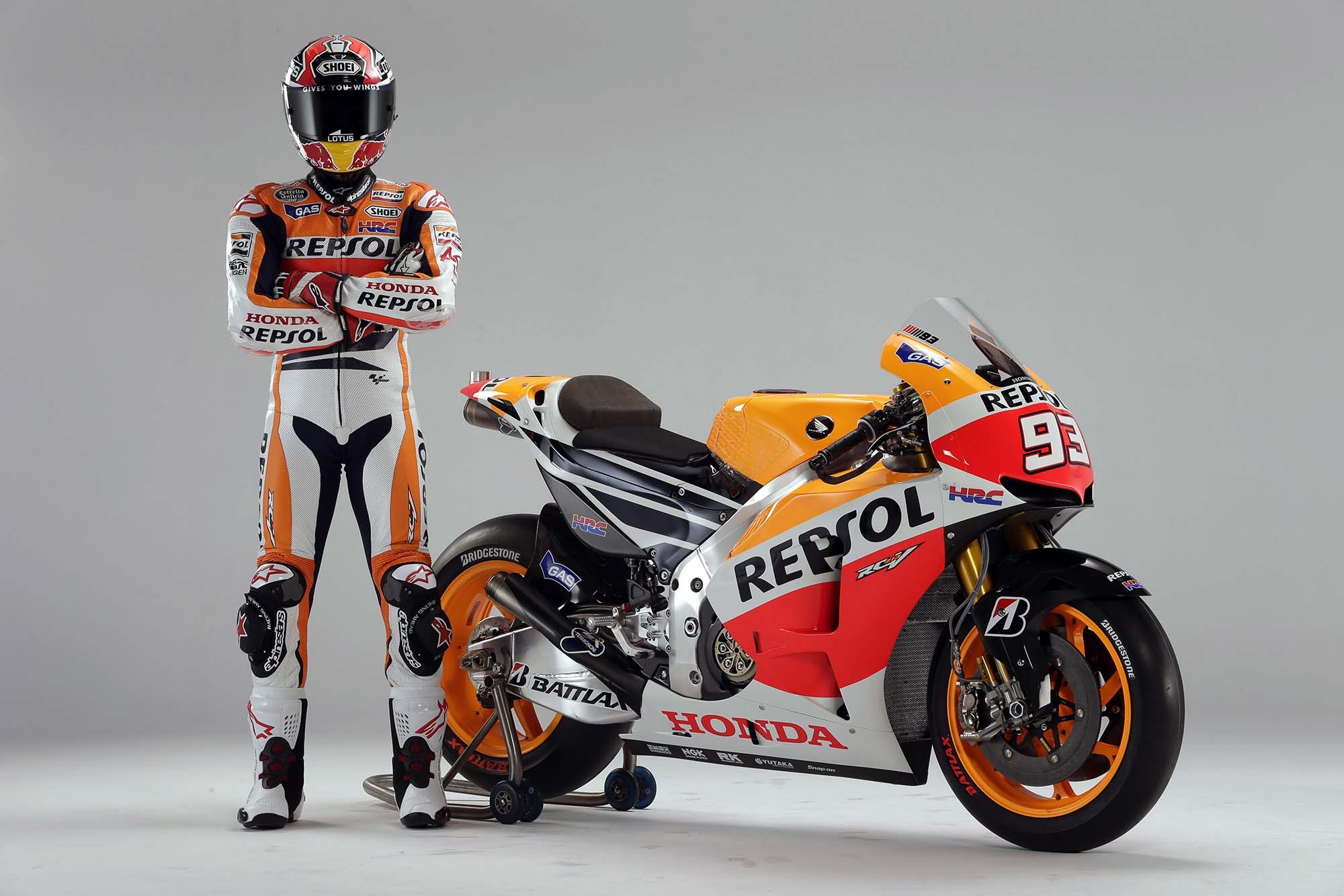 2014 Marc Marqeuz mit Honda RC213v