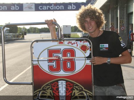 2011 Marco Simoncelli Startnummer 58