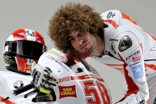 2011 Marco Simoncelli Honda Gresini