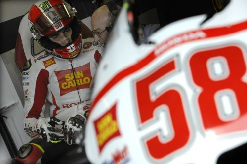 2011 Marco Simoncelli Honda Gresini