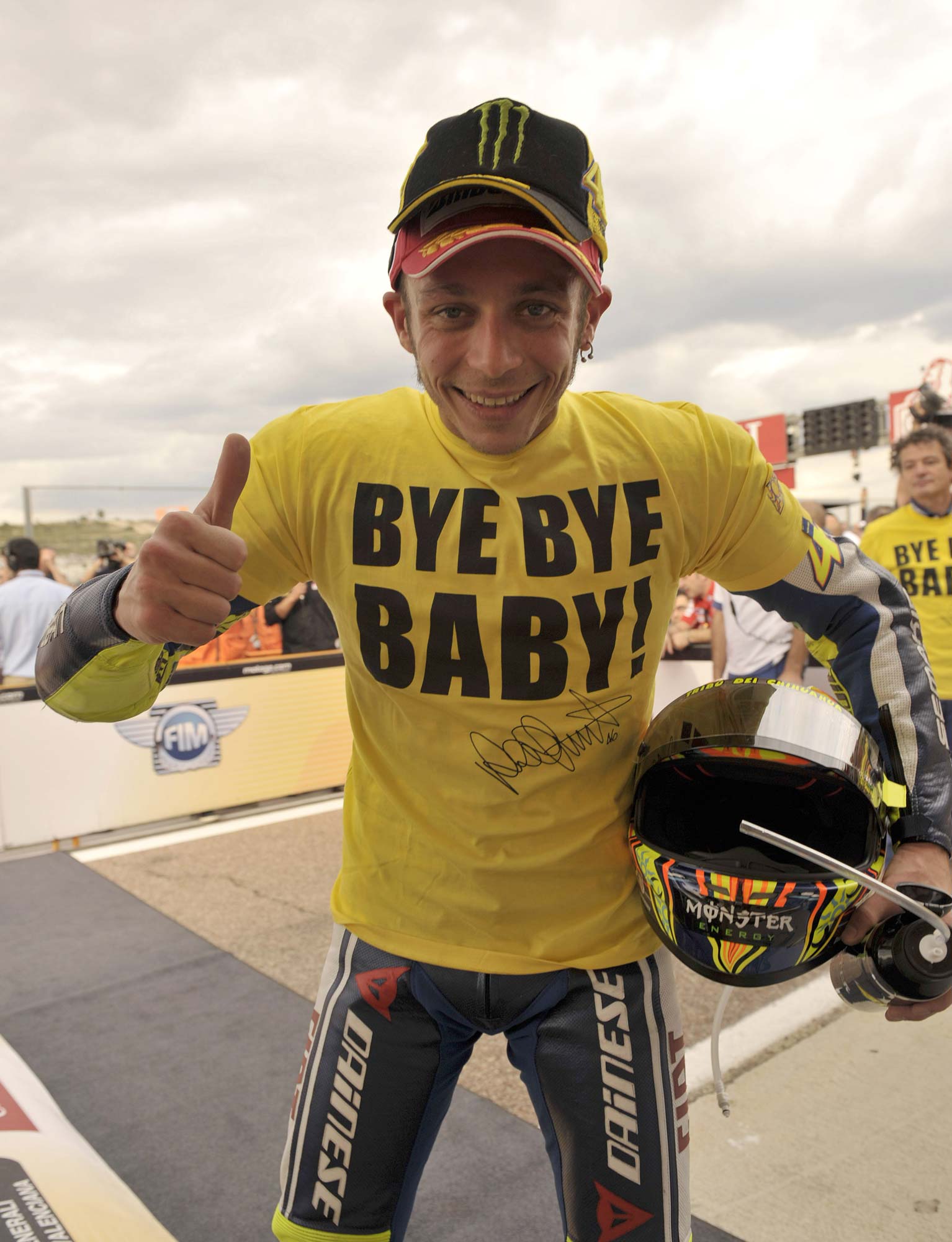 2010 Valentino Rossi in Valencia