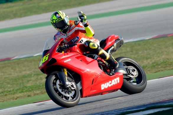 2011 Valentino Rossi - Ducati Testfahrt