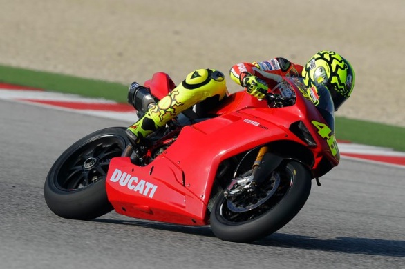 2011 Valentino Rossi - Ducati Testfahrt