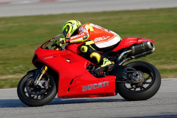 2011 Valentino Rossi - Ducati Testfahrt