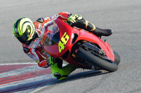 2011 Valentino Rossi - Ducati Testfahrt