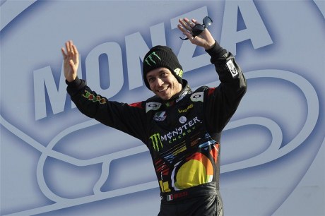 2011 Valentino Rossi Platz 2 bei Monza Rally