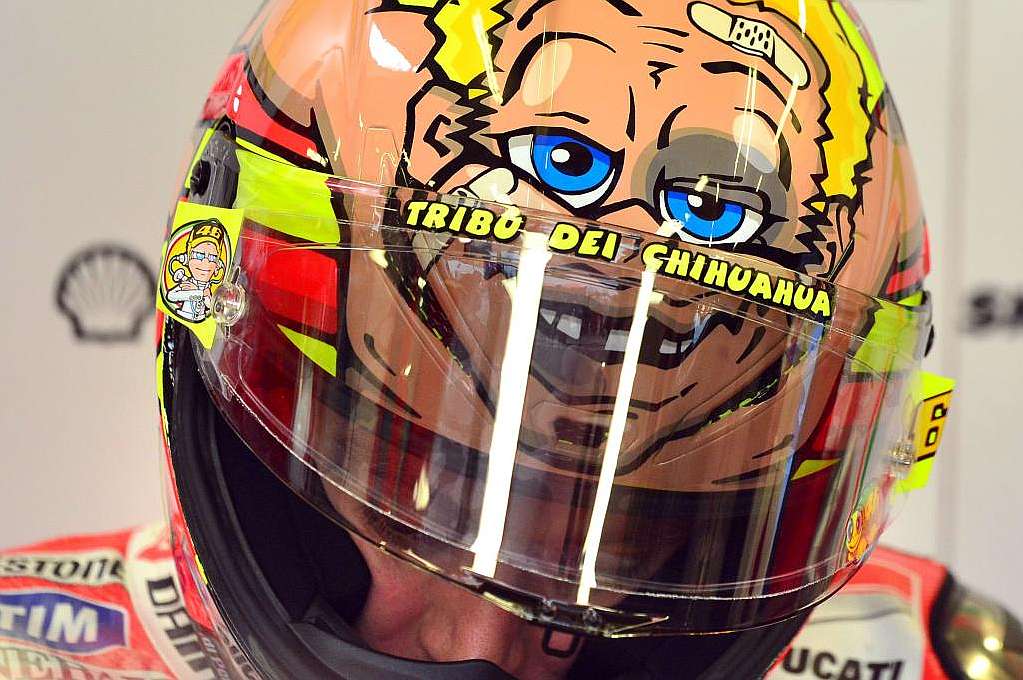 Valentino Rossi Misano Helm