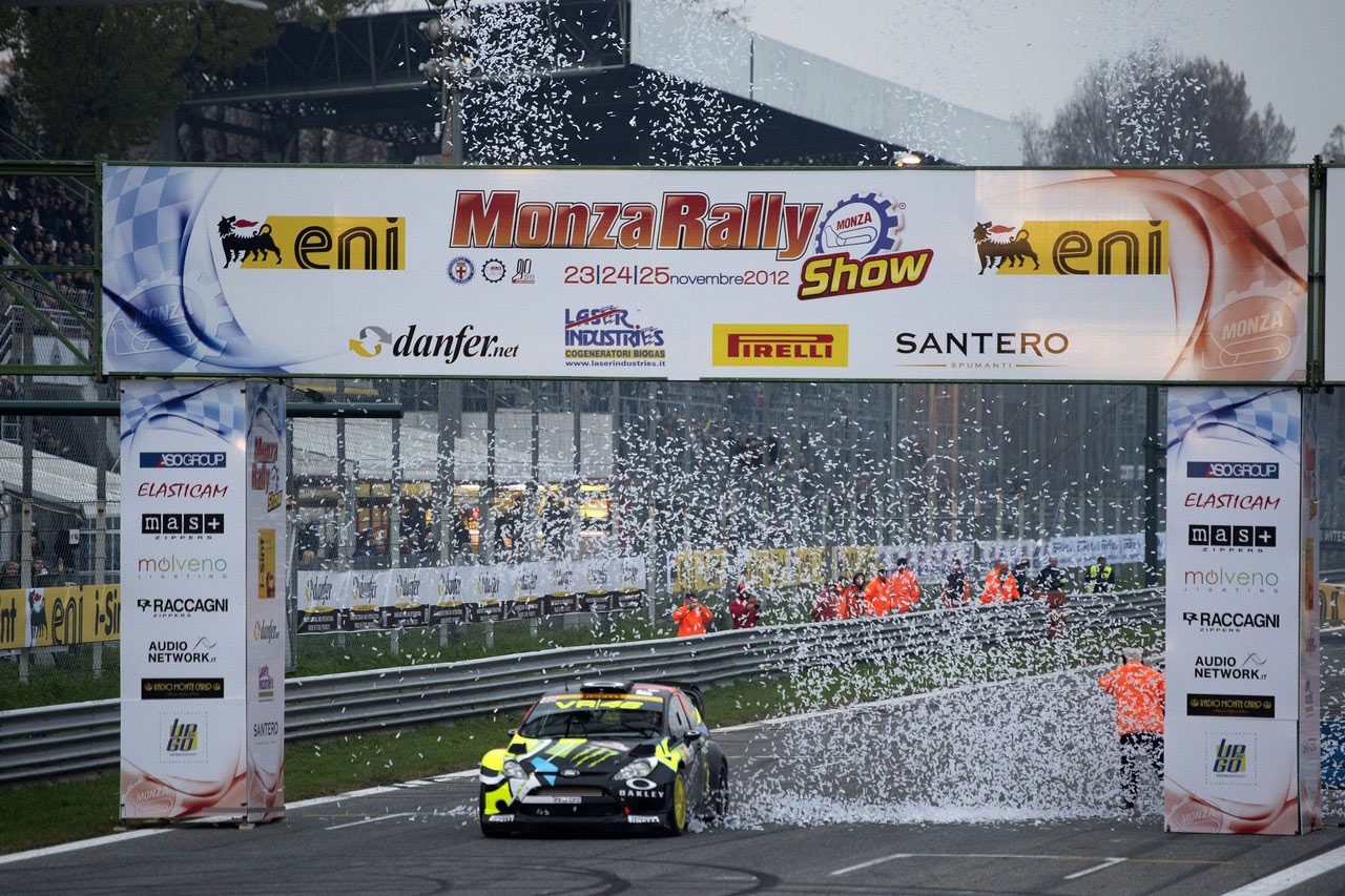 Valentino Rossi gewinnt Monza Rally Show 2012