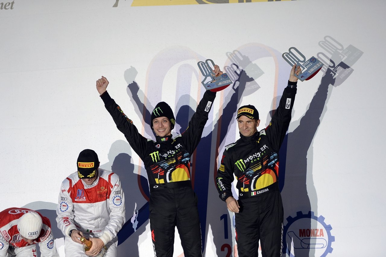 Valentino Rossi gewinnt Monza Rally Show 2012