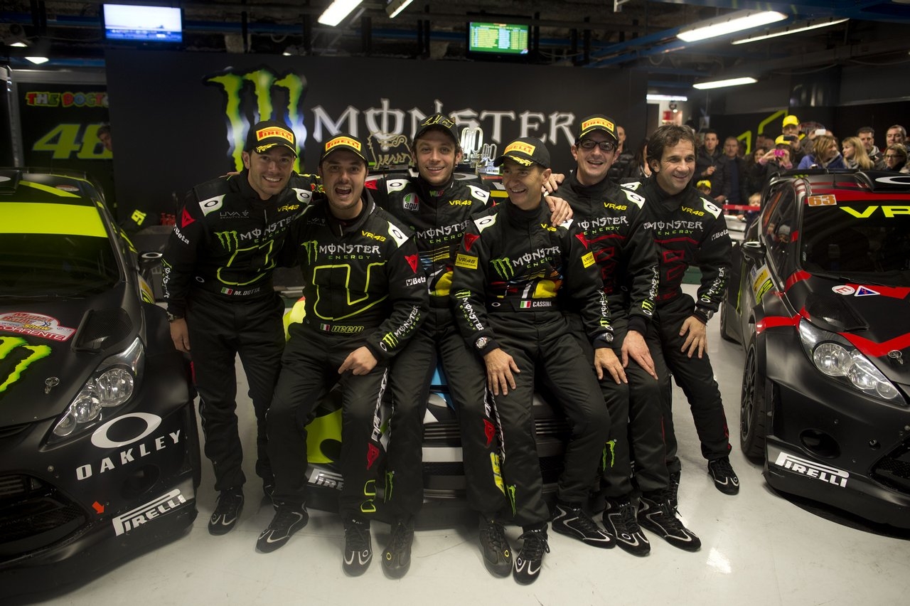 Valentino Rossi gewinnt Monza Rally Show 2012