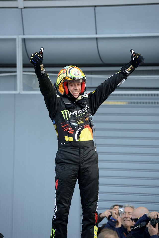 Valentino Rossi gewinnt Monza Rally Show 2012