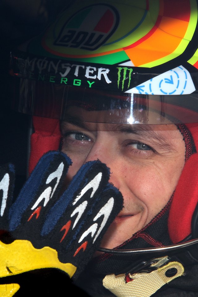 Valentino Rossi gewinnt Monza Rally Show 2012