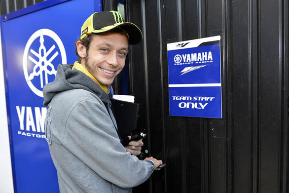 2012 Valentino Rossi auf M1 in Valencia