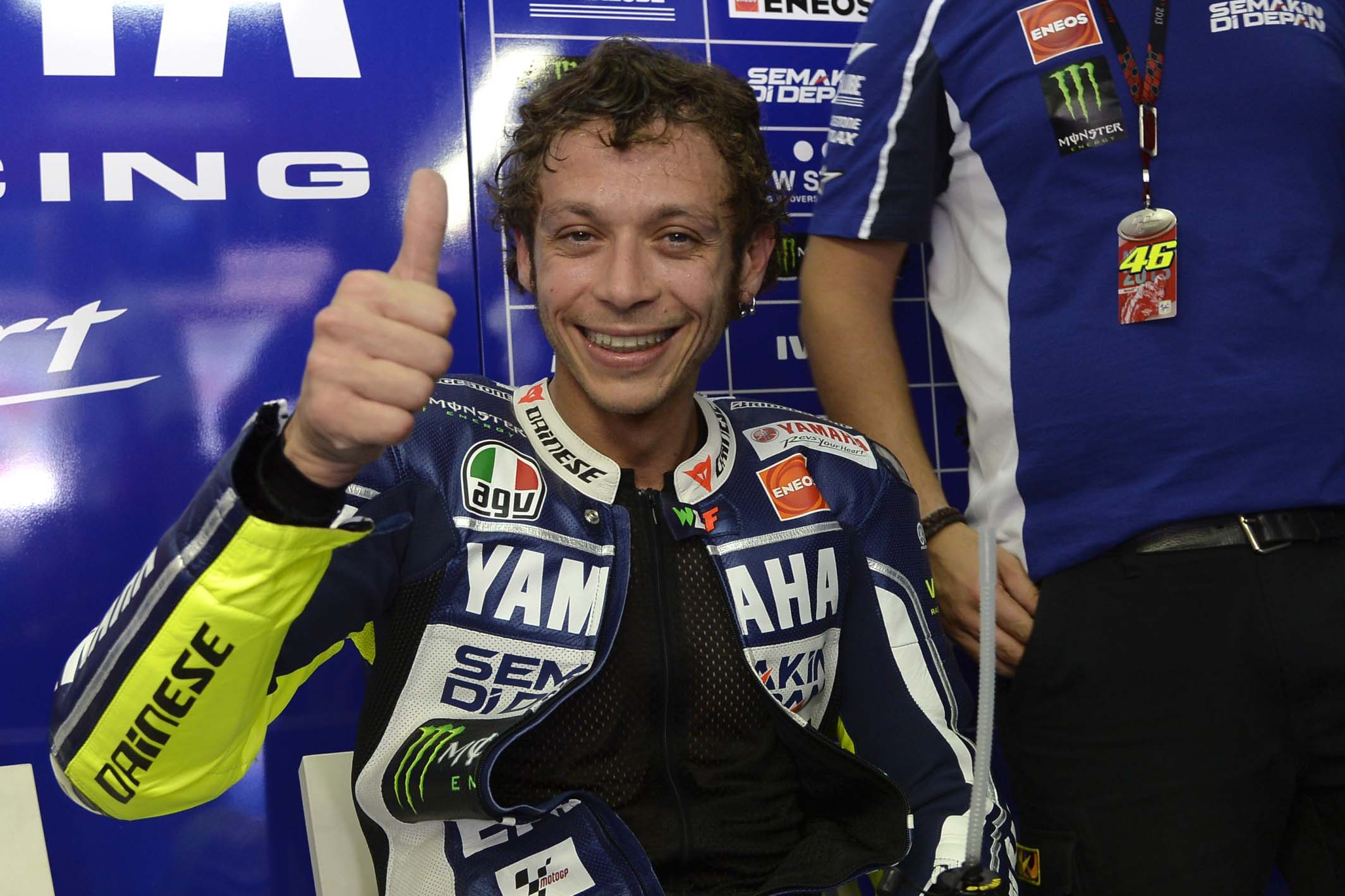 Valentino Rossi 2013 in Mugello bei Yamaha