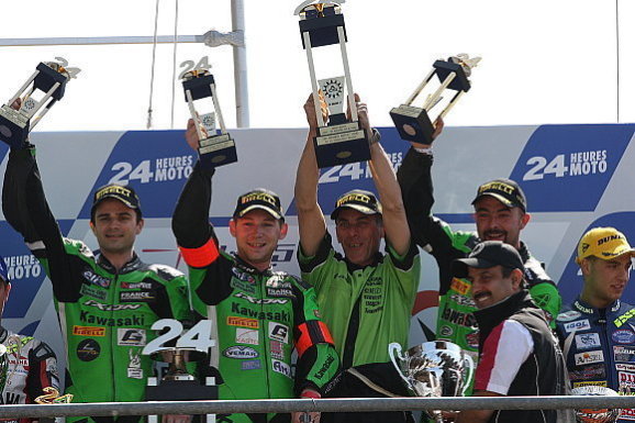 2012 24h Le Mans mit Sieg des GSR Kawasaki Teams