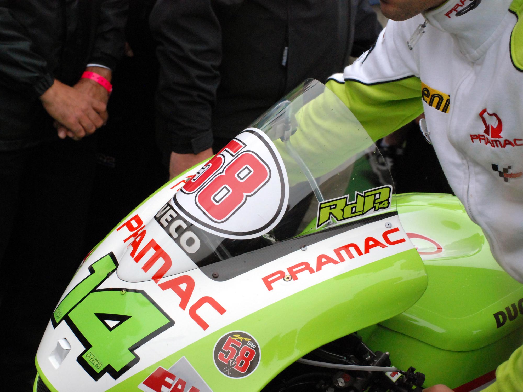 2011 Valencia Marco Simoncelli Tribut